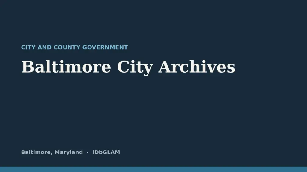 idbg pro baltimore city archives banner 1 1024x576