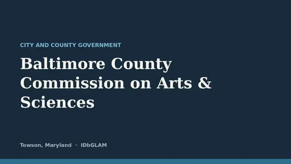 idbg pro baltimore county commission on arts and sciences banner 1 1024x576