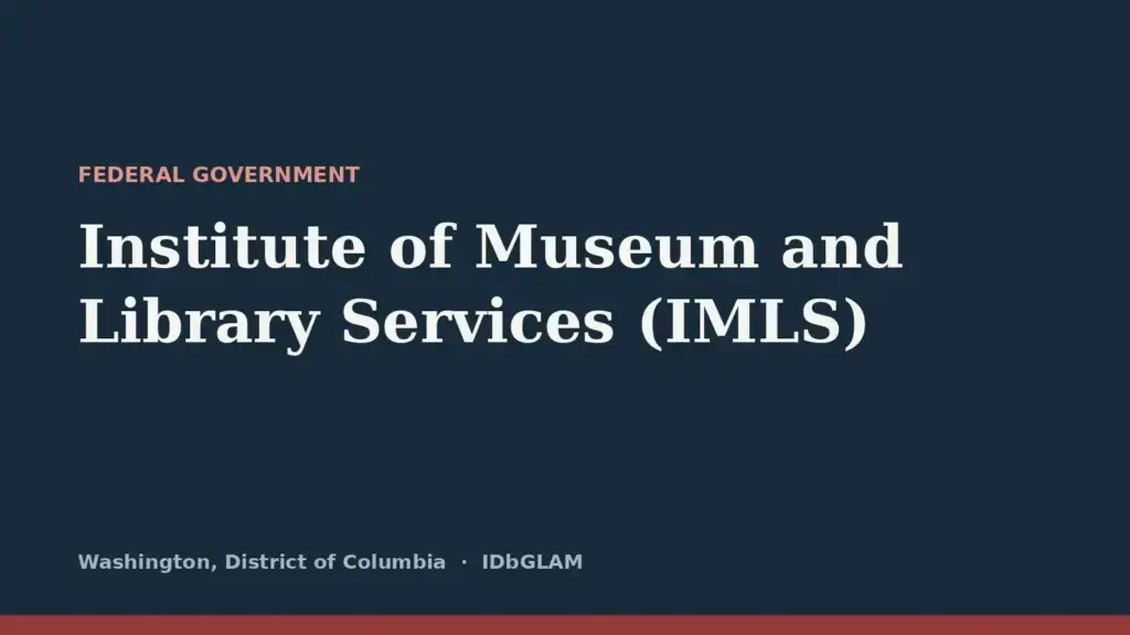 idbg pro institute of museum and library services imls banner 1 1024x576